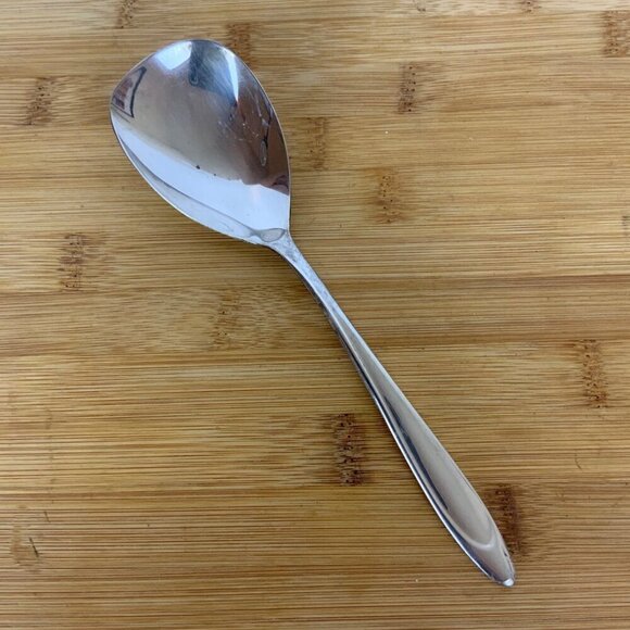 Vintage International Silver First Lady Salad Serving Set Meriden Silver Plate - Picture 4 of 7